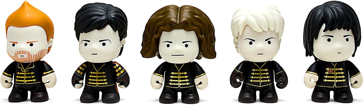 Kidrobot My Chemical Romance Vinyl Figure Set Black Parade