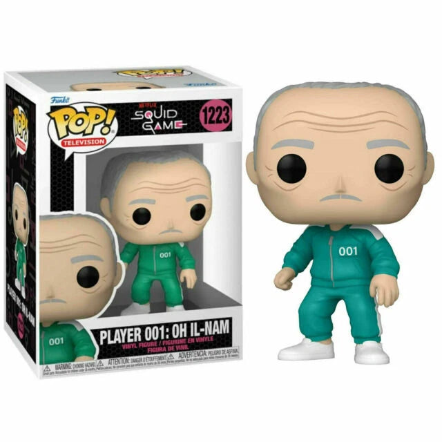 Funko POP TV: Squid Game- Player 001:Oh il-NAM