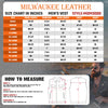 Milwaukee Leather MDM3000 Men's 'Brute' Concealed Snap Blue Denim Club Style Vest w/ Hidden Zipper