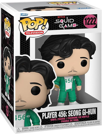 FUNKO POP 1225 TV: Squid Game - Player 218 : Cho Sang-Woo Figure