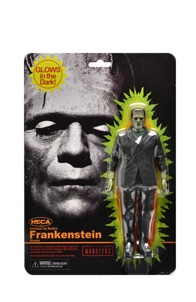 Universal Monsters - Glow-in-the-Dark Retro Frankenstein 7" Scale Action Figure