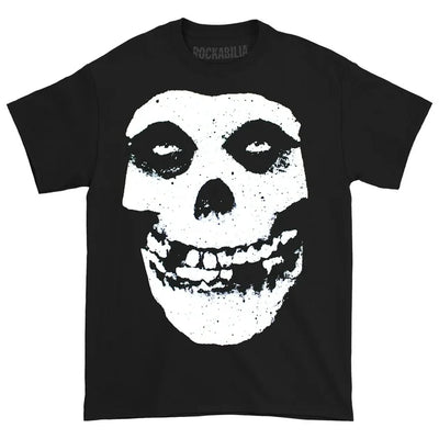 Men's Misfits Crimson Ghost Skull Logo T-shirt Black