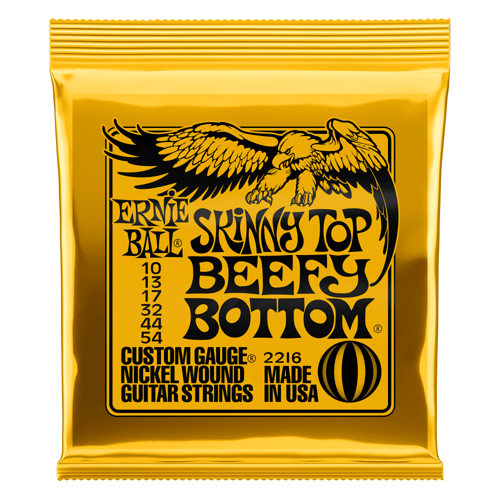 Skinny Top Beefy Bottom Slinky Nickel Wound Electric Guitar Strings 10-54 Gauge