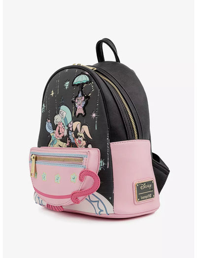 Loungefly Disney Alice In Wonderland Mad Tea Party Mini Backpack