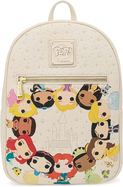 Loungefly POP Disney Princess Circles Womens Double Strap Shoulder Bag Purse