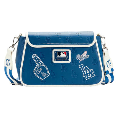 MLB LA Dodgers Patches Crossbody Bag by Loungefly