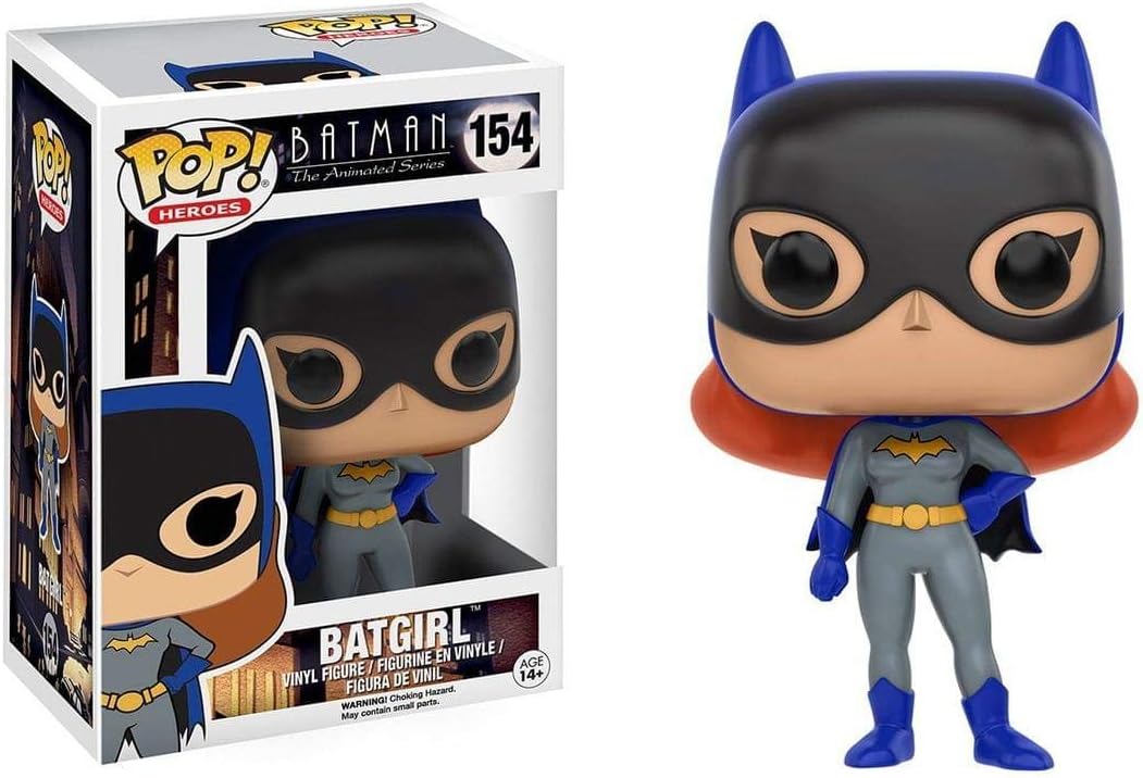 Funko Batman The Animated Series Batgirl Pop Heroes Figure #154