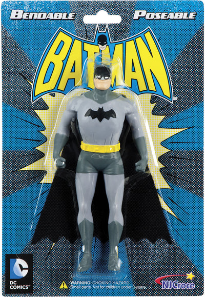 NJ Croce DC Comics Batman Action Figure Bendable Poseable