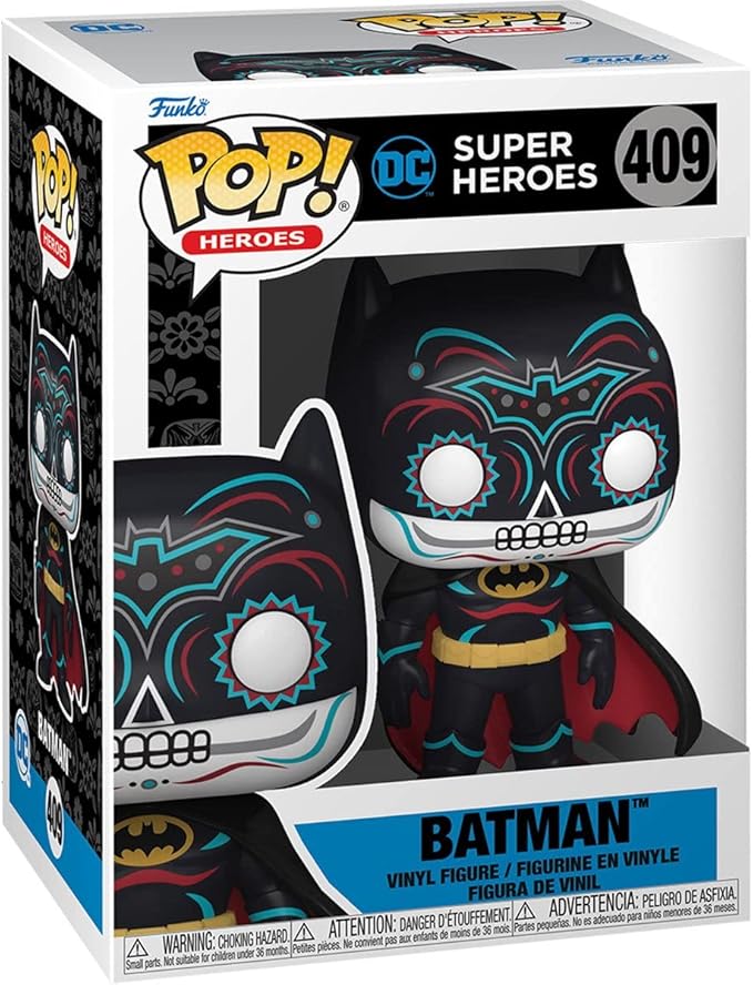 Funko Pop Dia de Los DC - Batman Vinyl Figure # 409