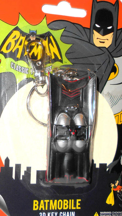 NJ Croce Classic Batman Batmobile from TV Series 3D Keychain