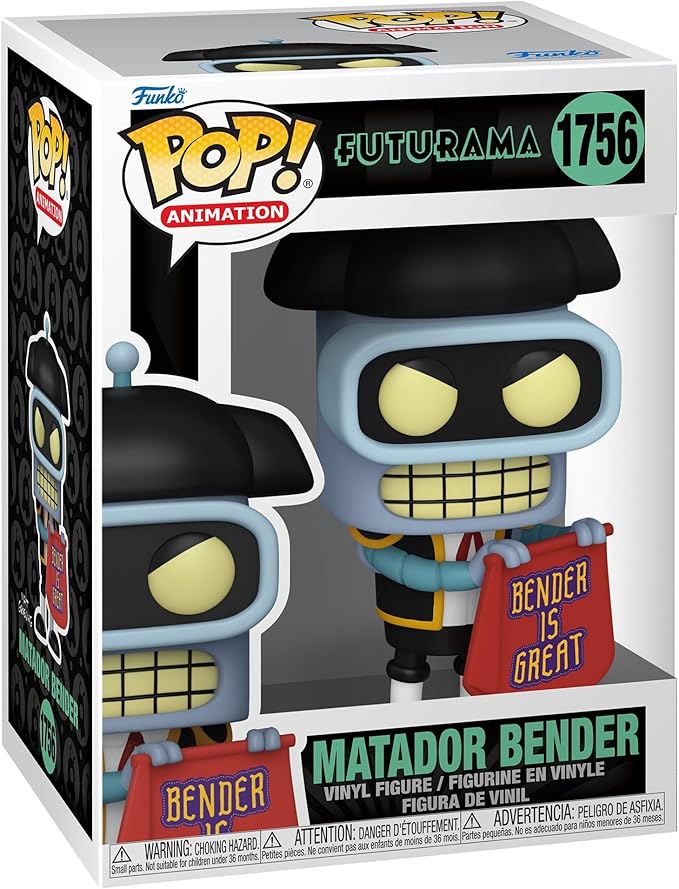 Funko POP TV: Futurama - Bender - (Matador)