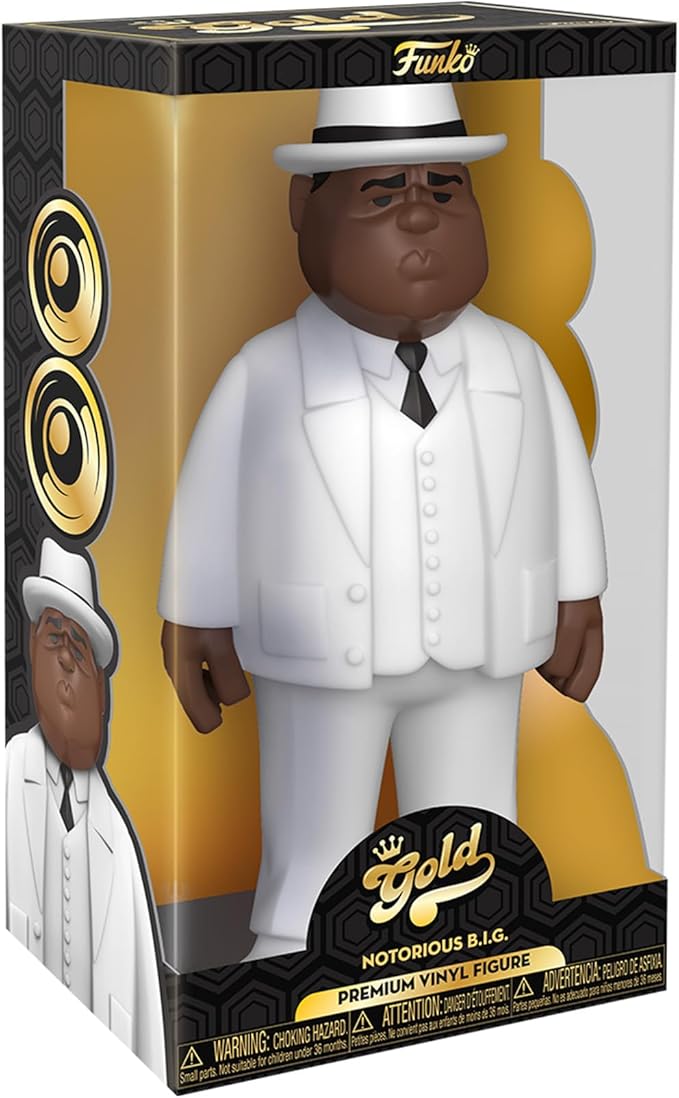 Funko POP Pop! Vinyl Gold: Biggie Smalls - White Suit 12" Multicolor