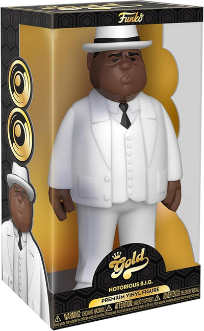 Funko POP Pop! Vinyl Gold: Biggie Smalls - White Suit 12" Multicolor