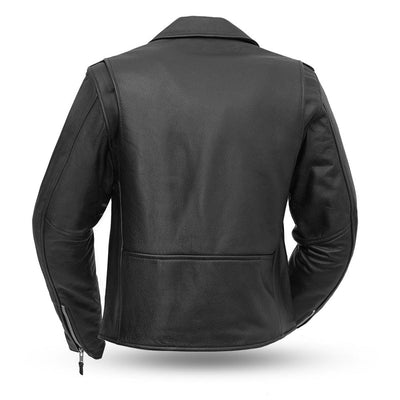 FMC First Manufacturing Company Bikerlicious - Women's Motorcycle Leather Jacket