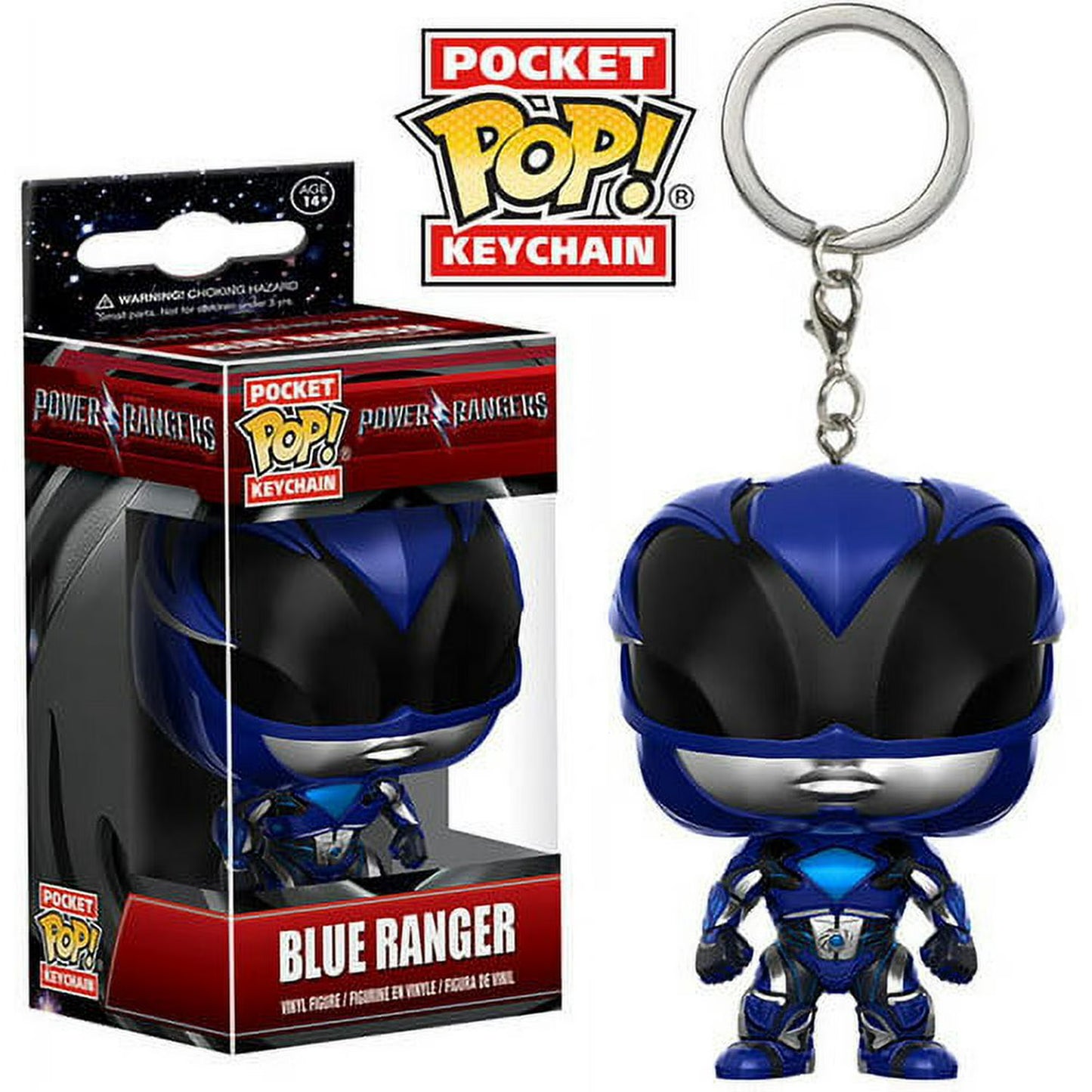 FUNKO POCKET POP! KEYCHAIN: POWER RANGERS - BLUE RANGER