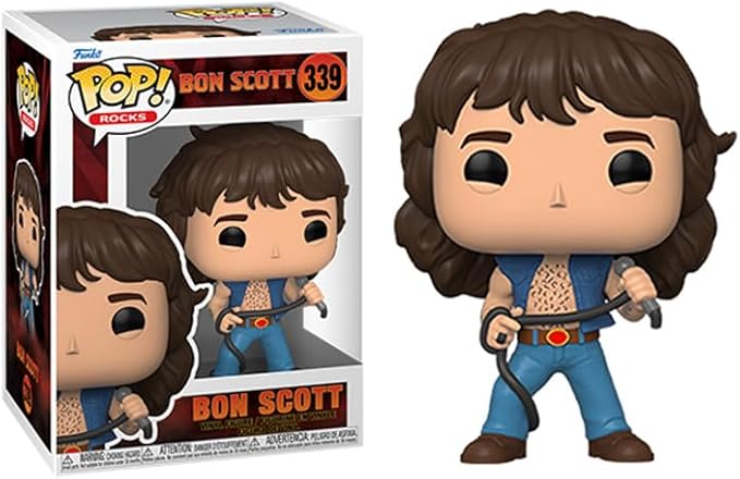POP Rocks: AC/DC - Bon Scott Funko Vinyl Figure