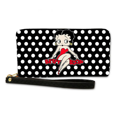 Betty Boop Wallet - Polka Dots MId South Products