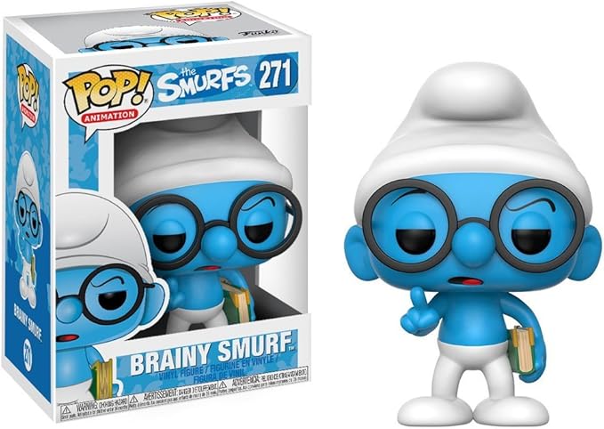 Funko Pop Animation Brainy Smurf