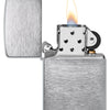 Classic Brushed Chrome Zippo Lighter