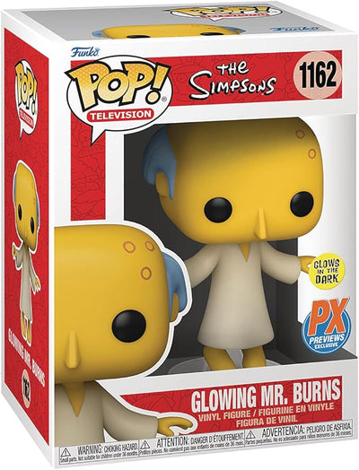Pop! Animation: The Simpsons: Glowing Mr. Burns Vinyl Figure