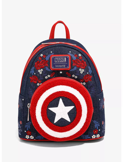 Loungefly Marvel Captain America 80th Anniversary Mini Backpack