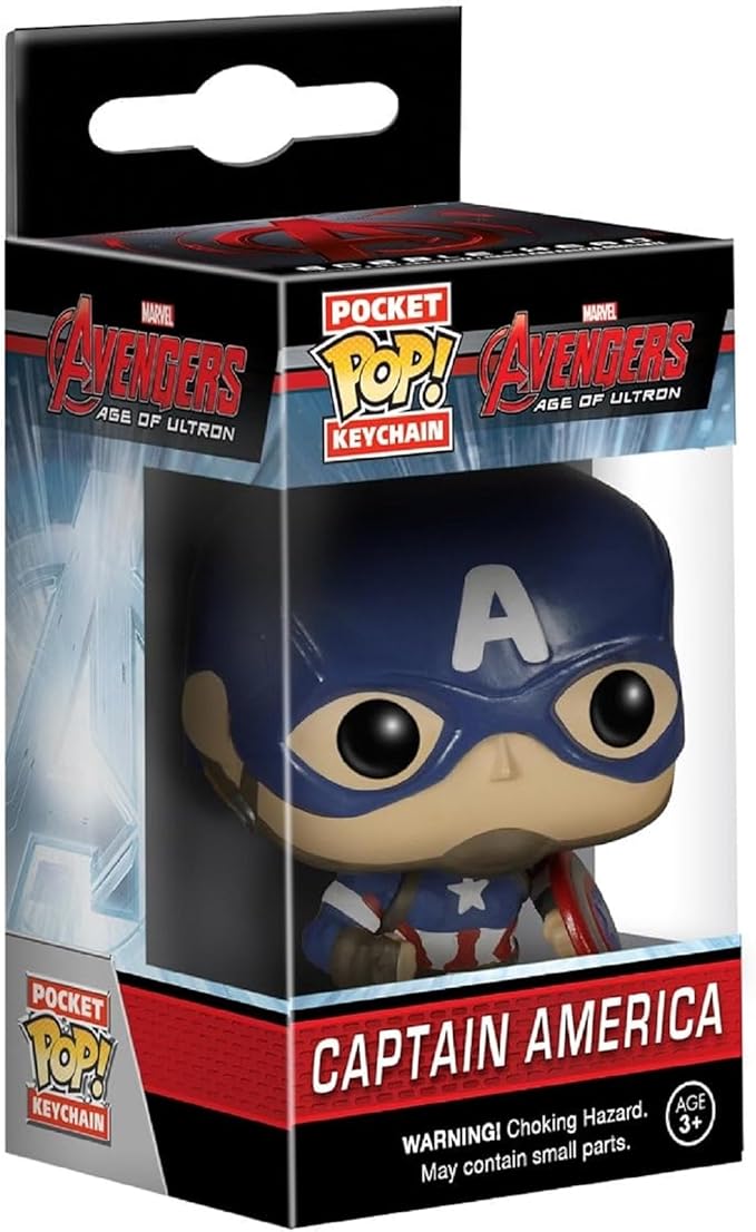 Funko Pocket Pop Keychain: Marvel - Avengers Age of Ultron - Captain America