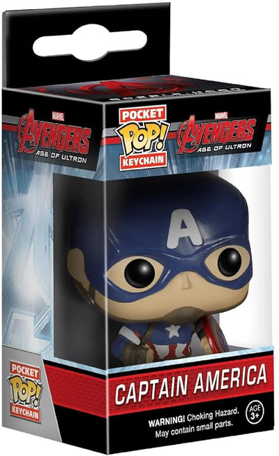 Funko Pocket Pop Keychain: Marvel - Avengers Age of Ultron - Captain America