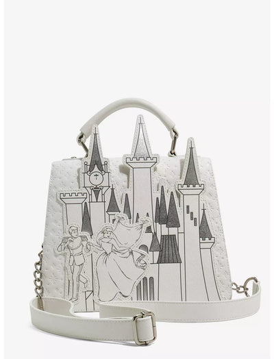 Loungefly Disney Cinderella Wedding Castle Crossbody Bag
