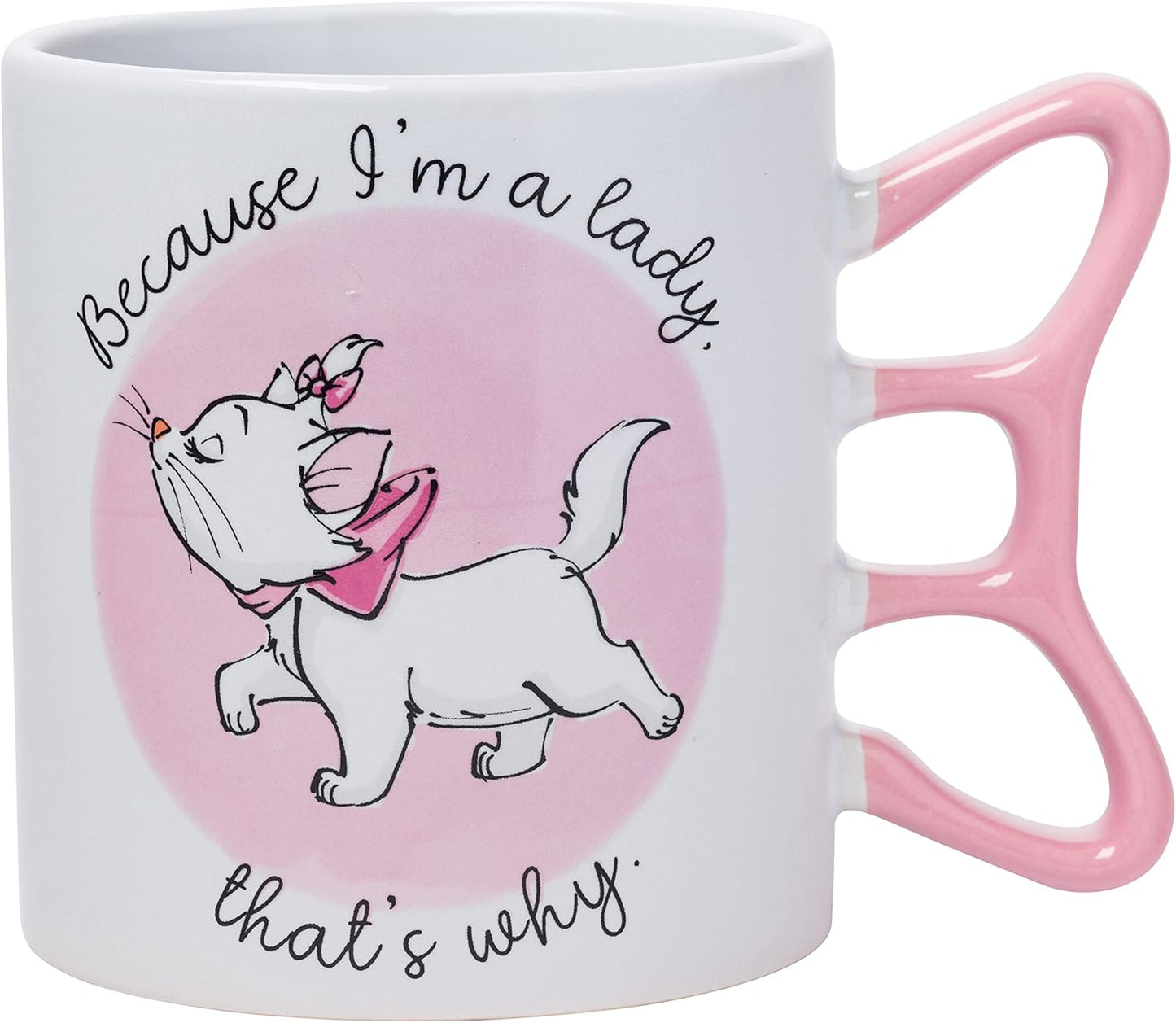 Disney The Aristocats Marie 3D Sculpted Ceramic Coffee Mug, 20 Ounces