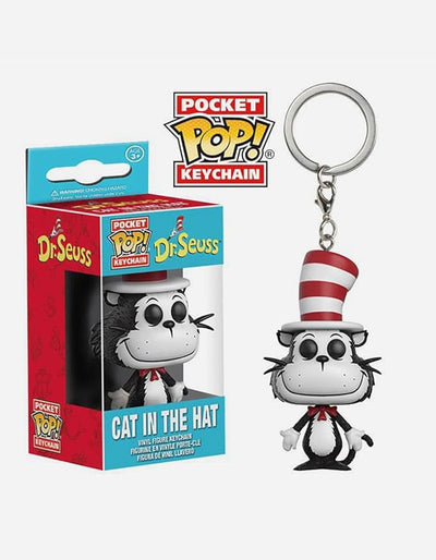 Funko Pop Keychain: Dr. Suess Cat in The Hat