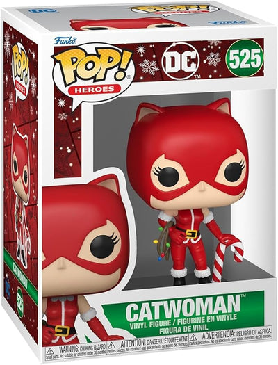 Funko POP Heroes: Holiday '24 – Catwoman - DC Comics