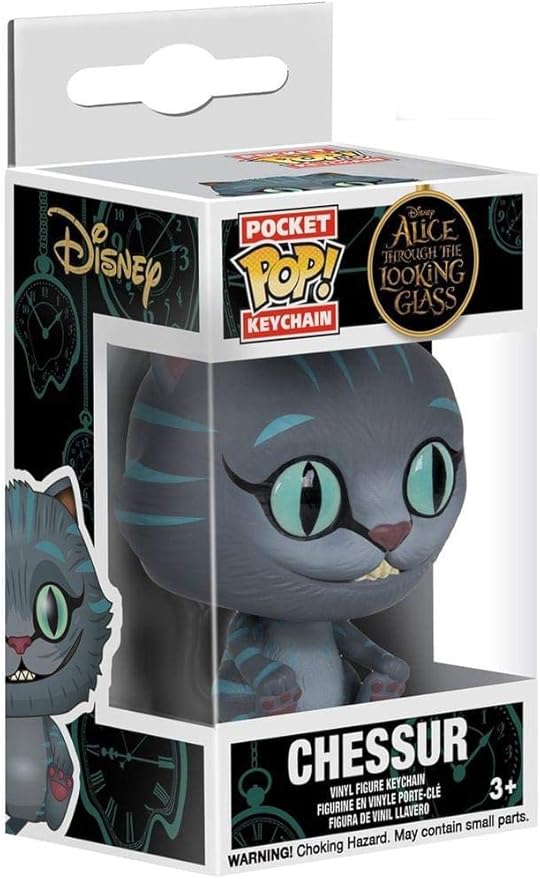 Funko POP Keychain: Alice: Through The Looking Glass Chessur Action Figure