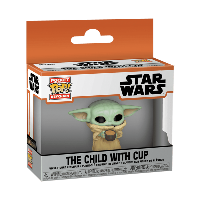 Star Wars Funko Pop! Keychain The Child with Cup