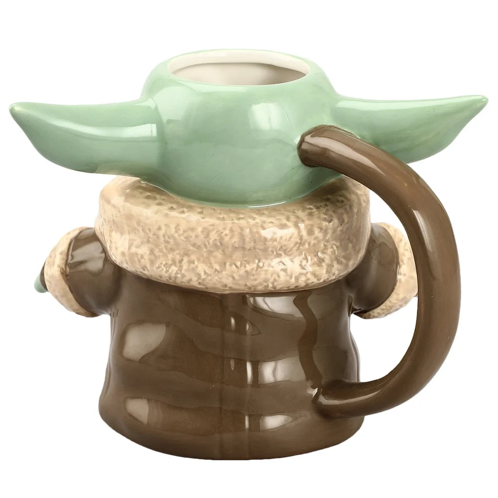 Star Wars The Mandalorian The Child Baby Yoda Grogu 20 oz. Sculpted Ceramic Mug