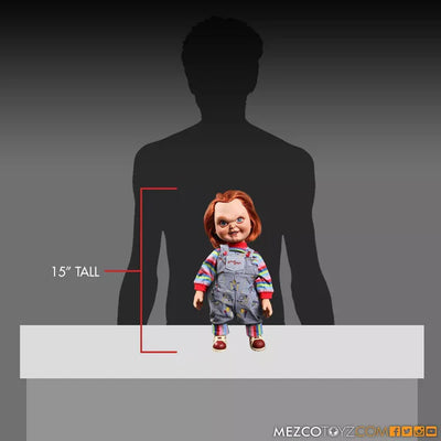 Mezco Toyz Child's Play 15" Good Guy Chucky Talking Action Figure