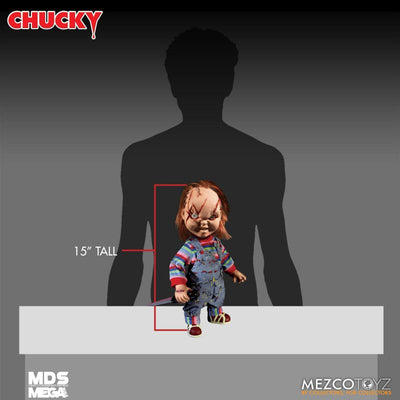 Mezco MDS Mega Scale Bride of Chucky: Talking Scarred Chucky