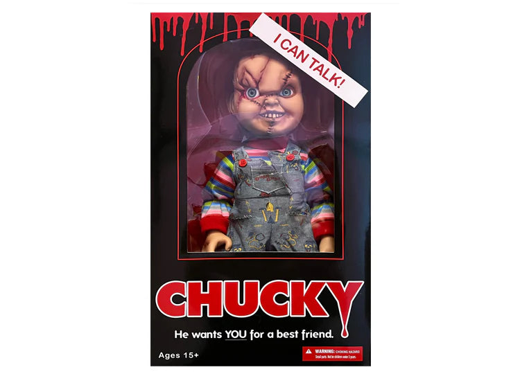 Mezco MDS Mega Scale Bride of Chucky: Talking Scarred Chucky