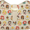 Loungefly Pop Disney Princess Circles, Crossbody Bag Purse Womens Handbag