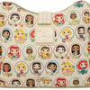 Loungefly Pop Disney Princess Circles, Crossbody Bag Purse Womens Handbag