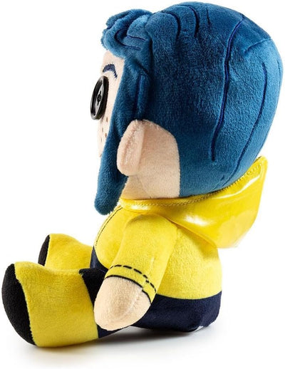 Kidrobot Coraline with Button Eyes Phunny Plush