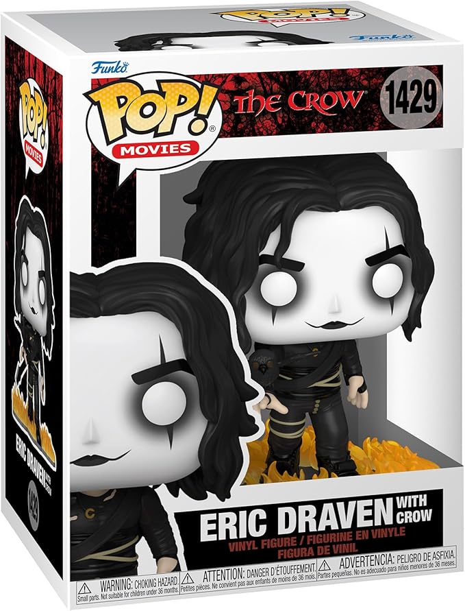 Funko POP! Movies: The Crow - Eric Draven with Crow