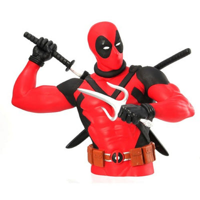 Monogram International - Banks - Marvel - Deadpool Bust Bank