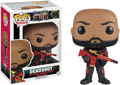 Funko POP Movies: Suicide Squad Action Figure, Deadshot (No Mask)