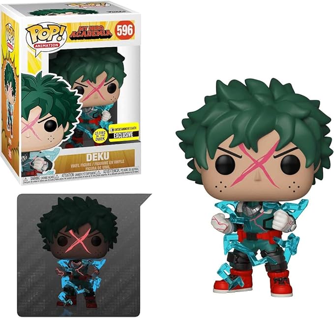 Funko My Hero Academia - Deku Full Cowl (Izuku Midoriya) Glow-in-The-Dark Pop! Vinyl