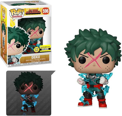 Funko My Hero Academia - Deku Full Cowl (Izuku Midoriya) Glow-in-The-Dark Pop! Vinyl