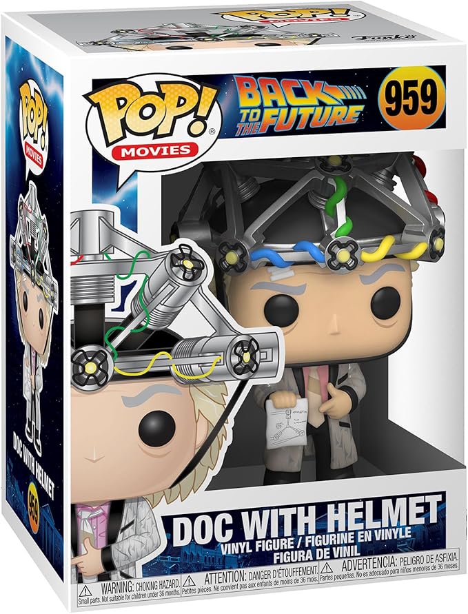 Funko Pop! Movies: Back to The Future - Doc with Helmet #959