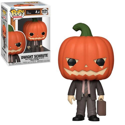 The Office Funko Pop! Vinyl Figure Dwight with Pumpkinhead [1171]