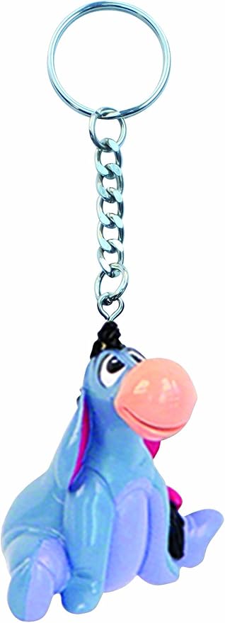 Winnie the Pooh Disney Eeyore PVC Figural Key Ring from Monogram
