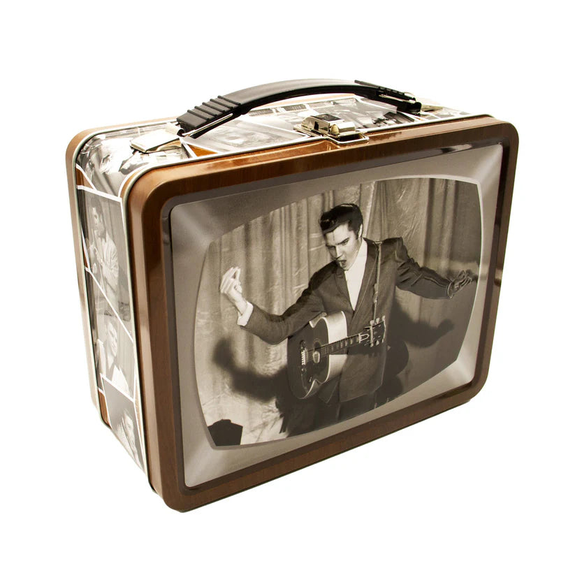 Elvis TV Style Tin Lunch Box