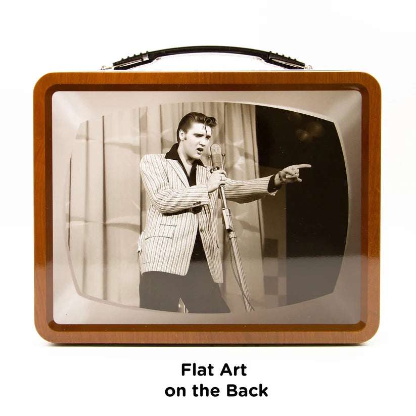 Elvis TV Style Tin Lunch Box